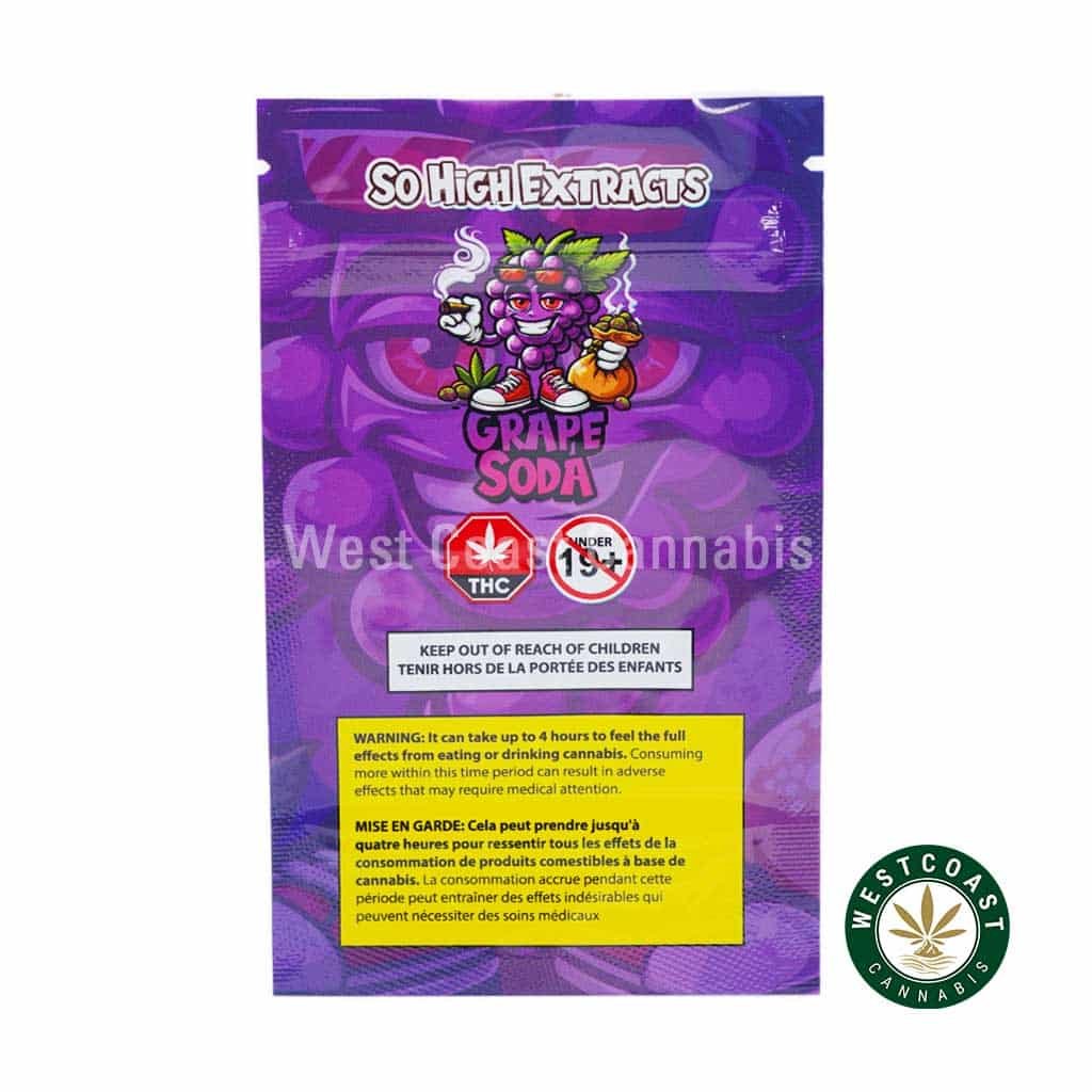 So High Extracts Premium Shatter – Grape Soda