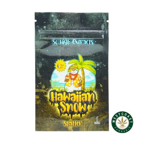 So High Extracts Premium Shatter – Hawaiian Snow