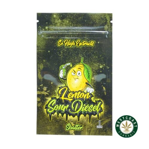 So High Extracts Premium Shatter – Lemon Sour Diesel