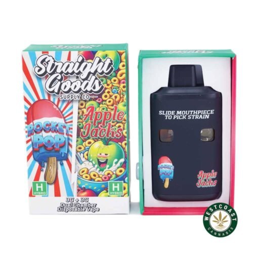Straight Goods – Dual Chamber Vape – Rocket Pops + Apple Jacks (3 Grams + 3 Grams)