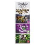 Straight Goods – Triple Chamber Vape – Ghost Rider OG + Purple Urkle + Durban Poison (3 Grams + 3 Grams + 3 Gram)