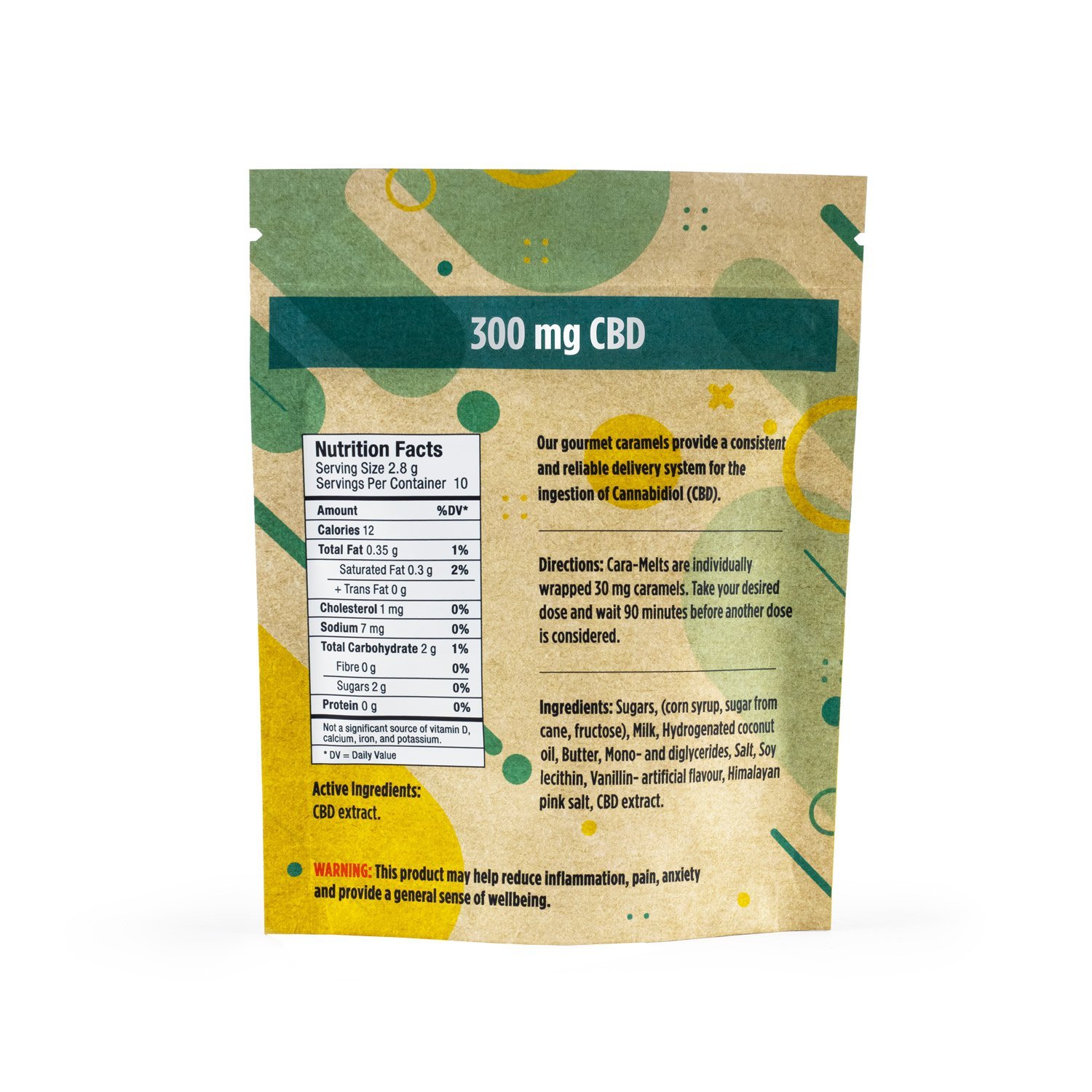 Twisted Extracts – Salted Cara-Melts 300mg CBD