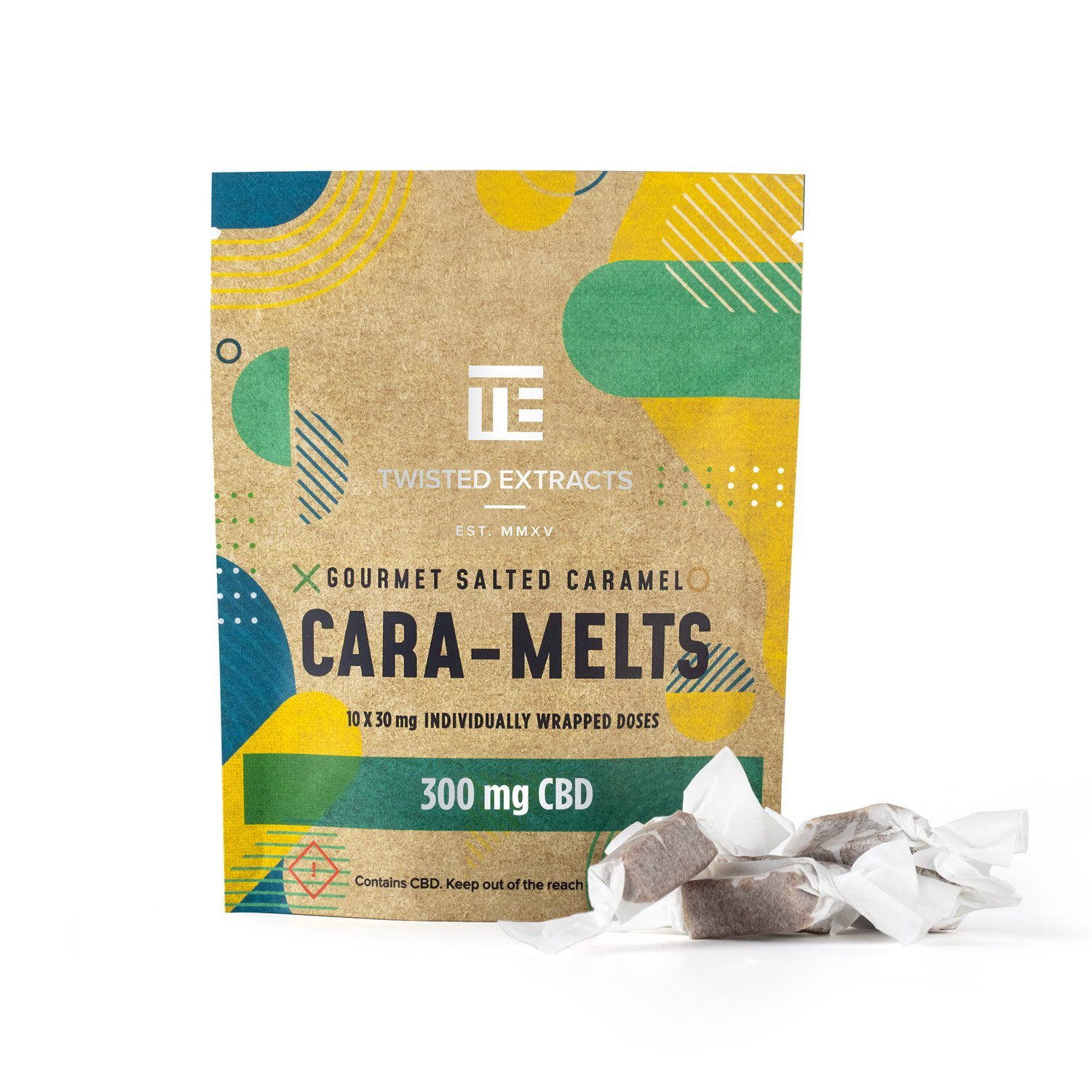 Twisted Extracts – Salted Cara-Melts 300mg CBD