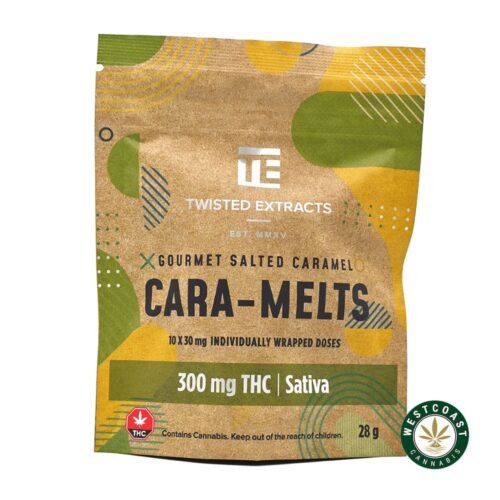 Twisted Extracts – Salted Cara-Melts 300mg THC Sativa